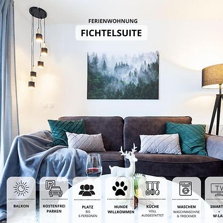 Die Fichtelsuite 1-6 Pers Ferienwohnung Nahe Ochsenkopf Sued 800M In Fleckl Warmensteinach Εξωτερικό φωτογραφία